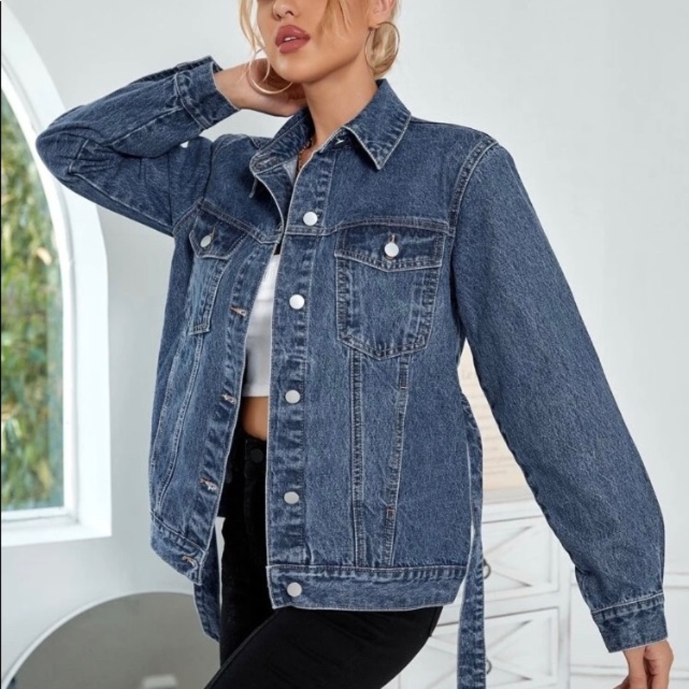 Button Up Denim Jacket